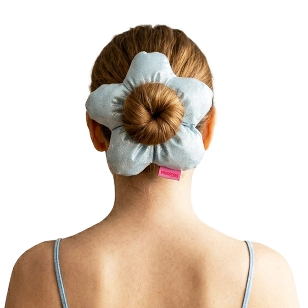 Woodycord%20Bebek%20Mavisi%20Pofuduk%20Scrunchie%20Topuz%20Tokası