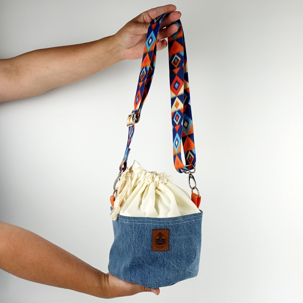 Woodycord%20El%20Yapımı%20Bucket%20Kot%20Çanta