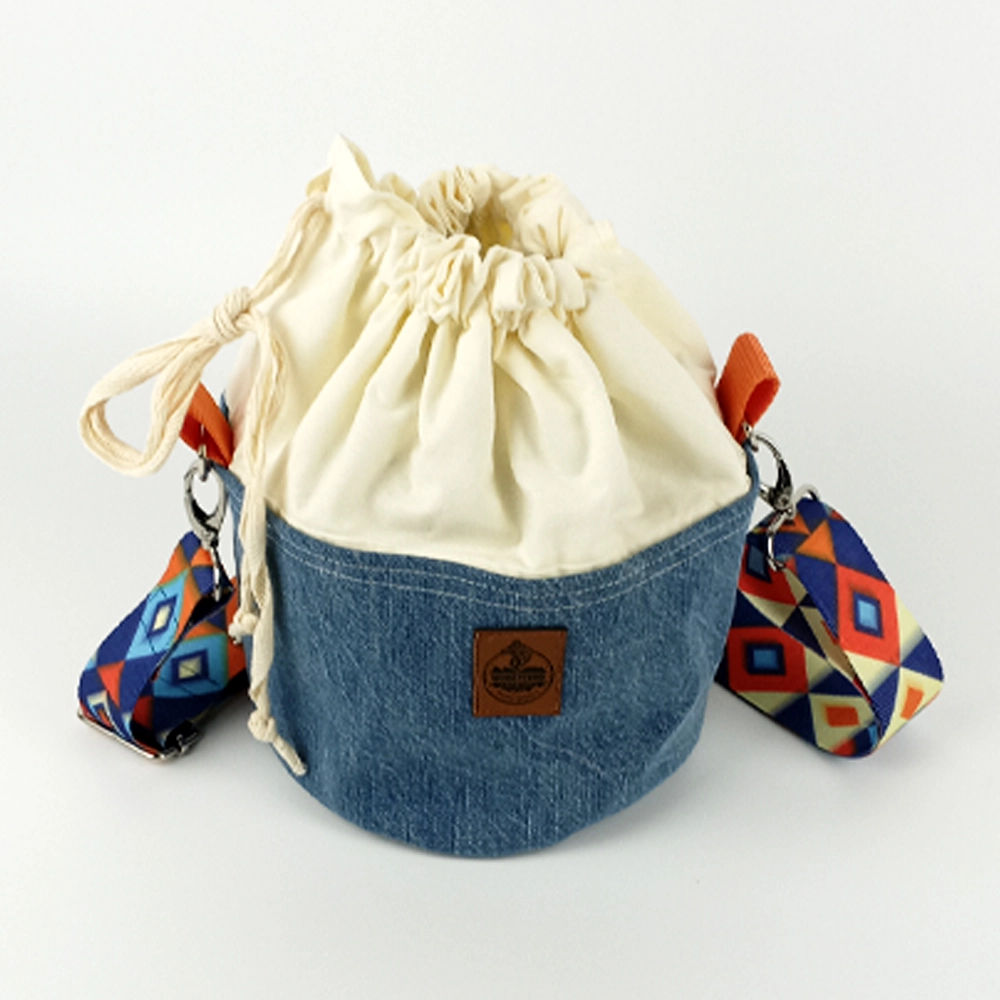 Woodycord%20El%20Yapımı%20Bucket%20Kot%20Çanta