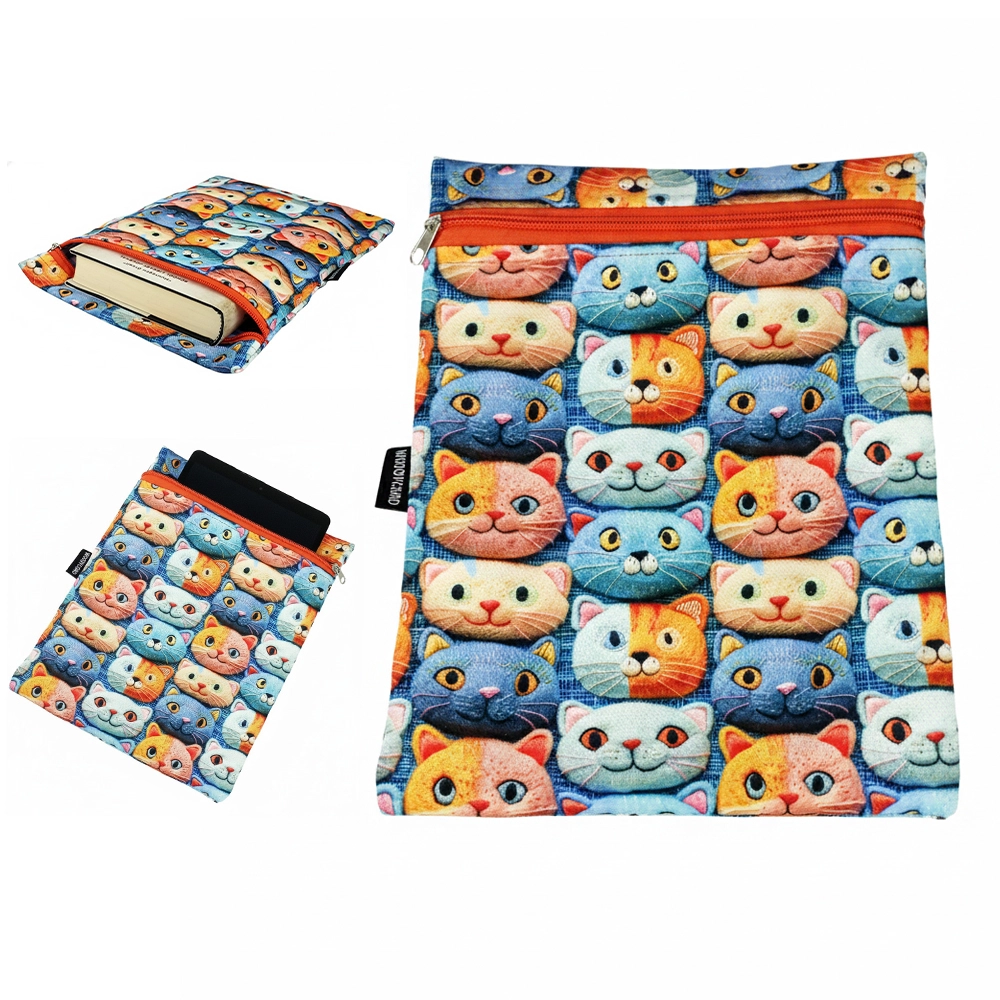 Woodycord%20El%20Yapımı%203D%20Kedi%20Desenli%20Kitap%20ve%20Tablet%20Kılıfı%20(21x27%20cm)