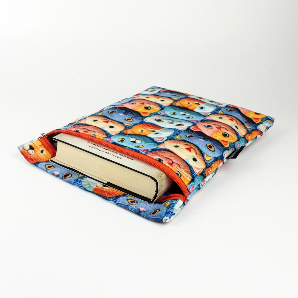 Woodycord%20El%20Yapımı%203D%20Kedi%20Desenli%20Kitap%20ve%20Tablet%20Kılıfı%20(21x27%20cm)