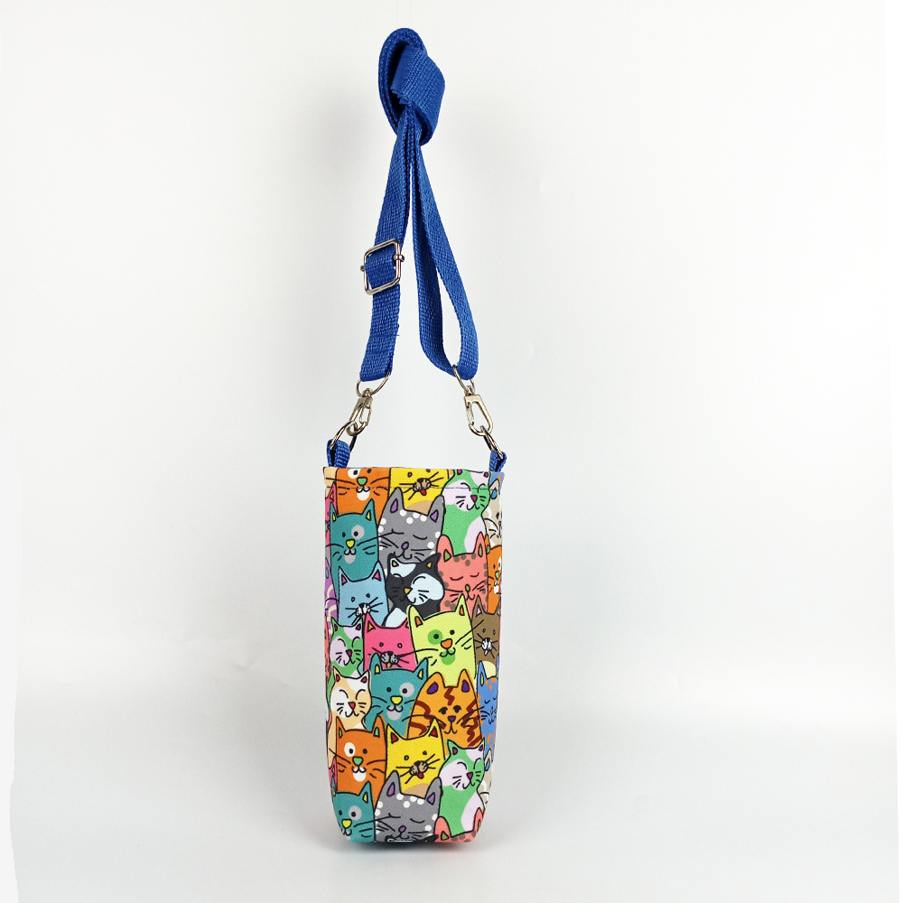 Woodycord%200,5%20Litrelik%20El%20Yapımı%20Sevimli%20Kediler%20Temalı%20Matara/Termos%20Kılıfı%20