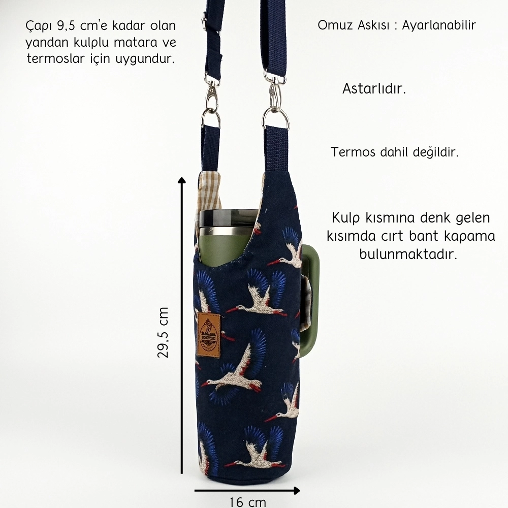 Woodycord%20El%20Yapımı%20Leylek%20Matara%20Kılıfı%20Termos%20Çantası%20Kulplu%20Model%20Quencher%20Pipetli%201,18