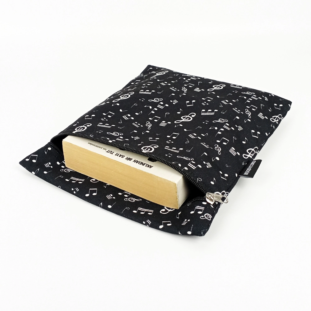 Woodycord%20El%20Yapımı%20Nota%20ve%20Sol%20Anahtarı%20Desenli%20Kitap%20ve%20Tablet%20Kılıfı%20(21x27%20cm)