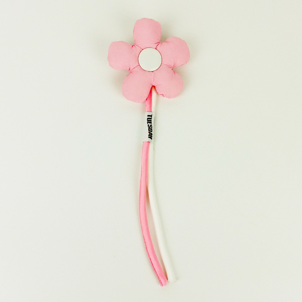 Woodycord%20El%20Yapımı%20Pofuduk%20Pembe%20Çiçek%20Figürlü%20Otomatik%20Toka