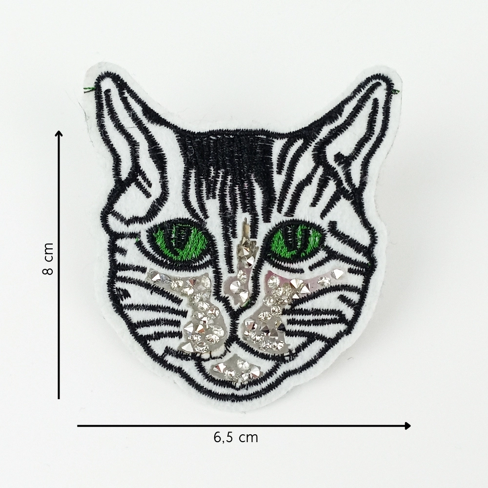 Woodycord%20Yeşil%20Gözlü%20Kedi%20Toka