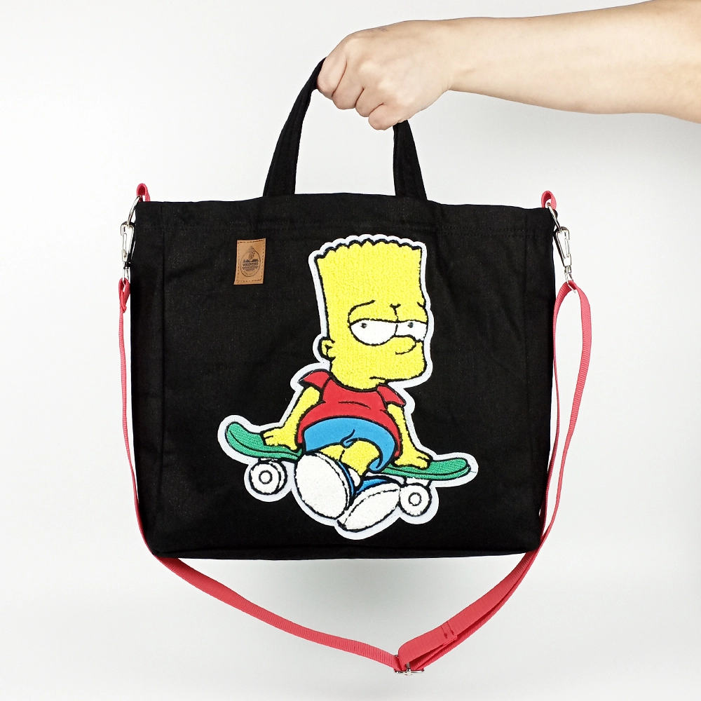 Woodycord%20Bart%20Simpson%20Tasarım%20%20Büyük%20Boy%20%20Tote%20Çanta