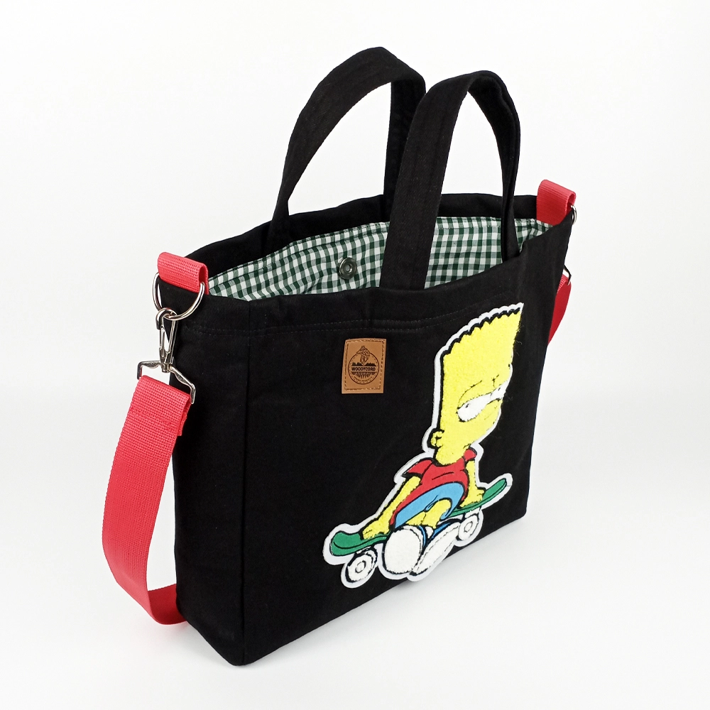 Woodycord%20Bart%20Simpson%20Tasarım%20%20Büyük%20Boy%20%20Tote%20Çanta