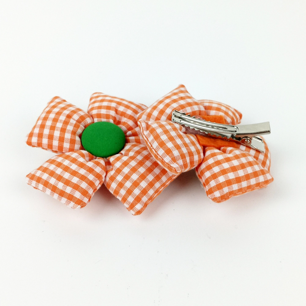 Woodycord%20El%20Yapımı%20Pofuduk%20Kareli%20İkili%20Çiçek%20Toka%20Seti