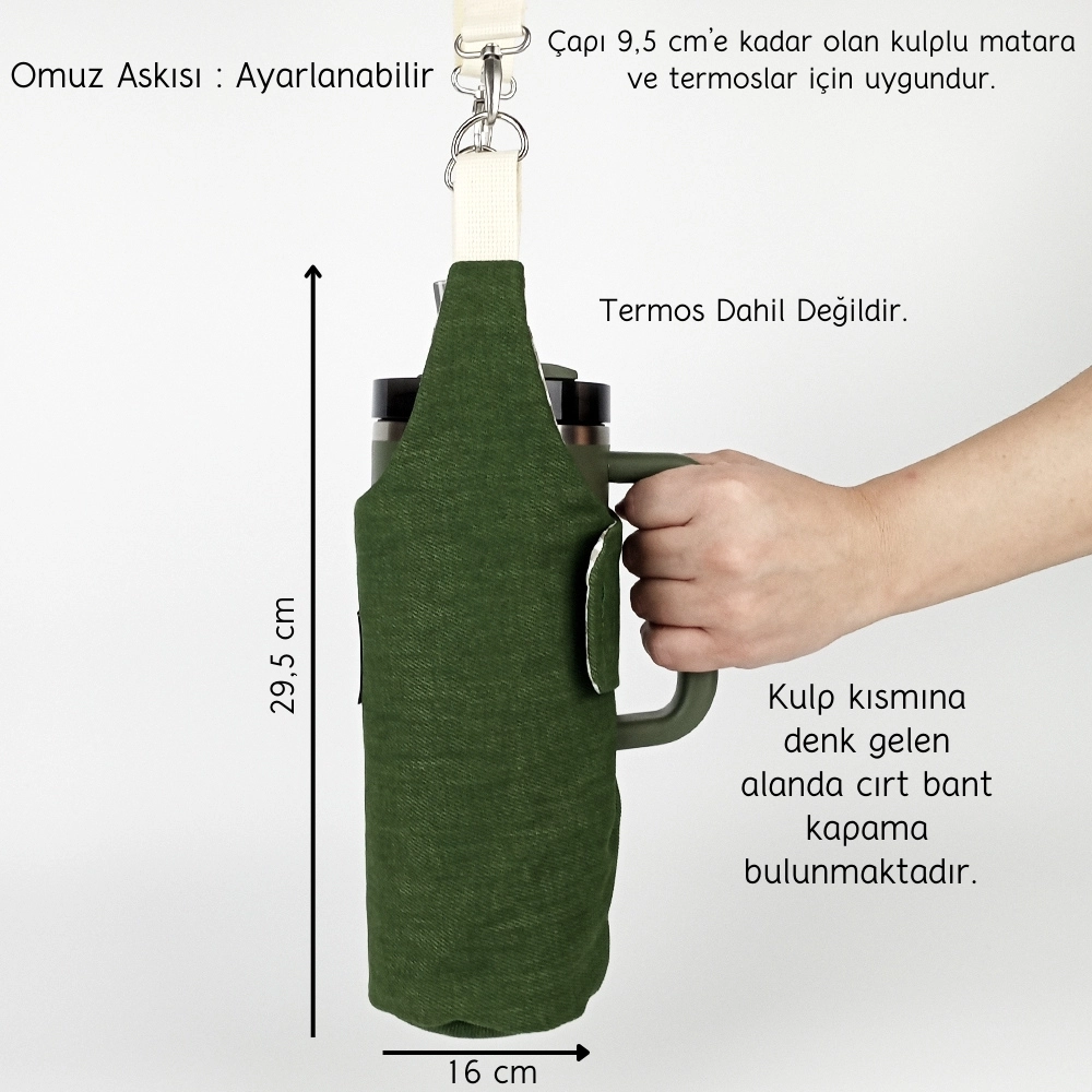 Woodycord%20El%20Yapımı%20Düz%20Yeşil%20Kulplu%20Termos%20Kılıfı%20Kulplu%20Model%20Quencher%20Pipetli%201,18
