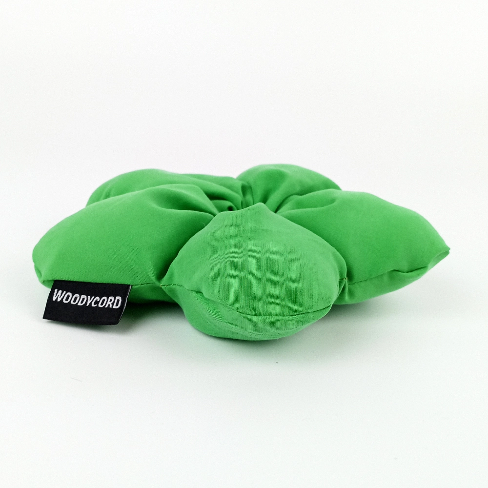 WoodyCord%20El%20Yapımı%20Canlı%20Yeşil%20Pofuduk%20Scrunchie%20Toka%20